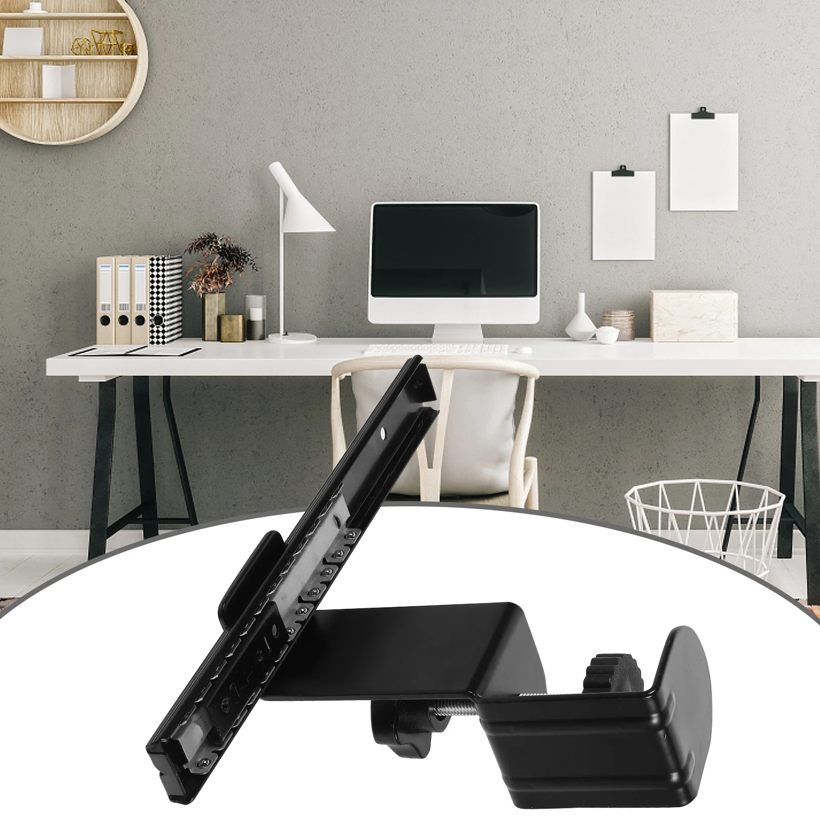 1set-keyboard-hand-support-bracket-multi-functional-desk-extension-support-no-drill-installation-comfortable-workstation