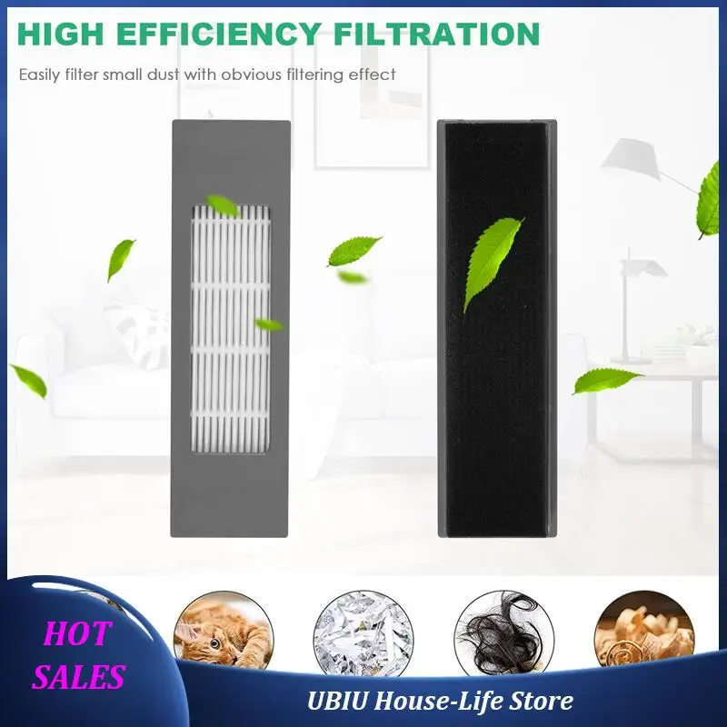 

Suitable For ECOVACS Deebot Ozmo T8 T9 T8 Aivi Vacuum Cleaner Accessories Roller Brush Filter Edge Brush-Best Selling
