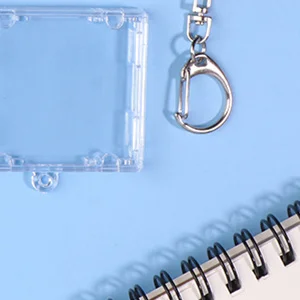 Porte-clés multifonctionnel pour étui pour disque CD NFC ; Accessoires de bureau et pendentif pour sac à dos DIY