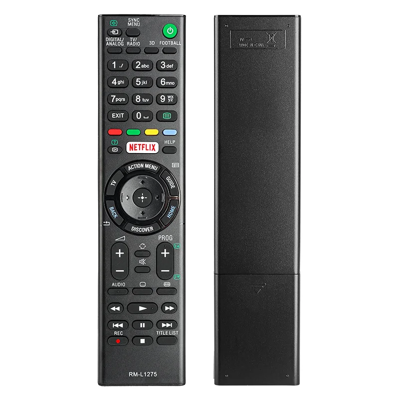 RM-L1275 For Sony Remote Control Compatible With Sony TV Controller RMT-TX100D KDL-50W800C KDL-55W800C KDL-65W850C KDL-75W850C 5