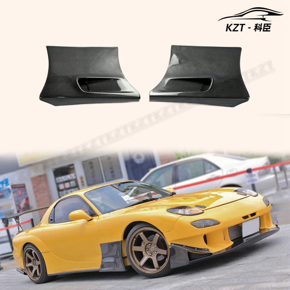 

FOR MAZDA Carbon Fiber RX7 FD3S RE-GT Kit (Front Wing Lower Vents Addon)