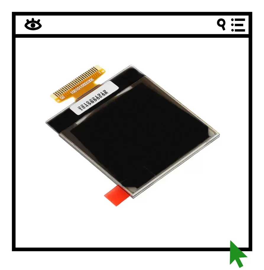 

1.5-inch OLED naked screen display LCD screen resolution 128 * 128 SPI/IC/parallel port interface SSD1327
