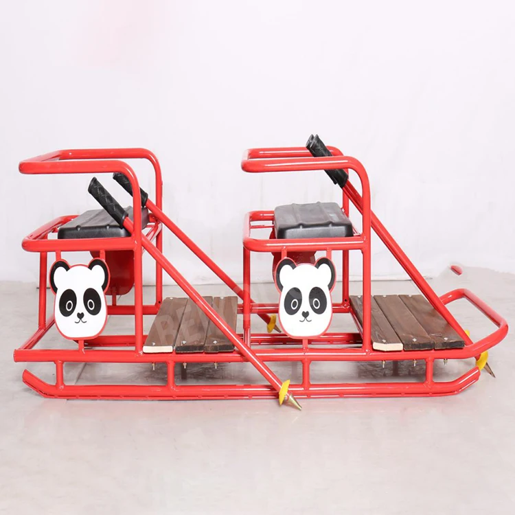 

Original Manufacturer Winter Panda Sled with a Dedicated Four -petal Ice Cone Snow Tracks Vehicle Snowmobile Snow Bike