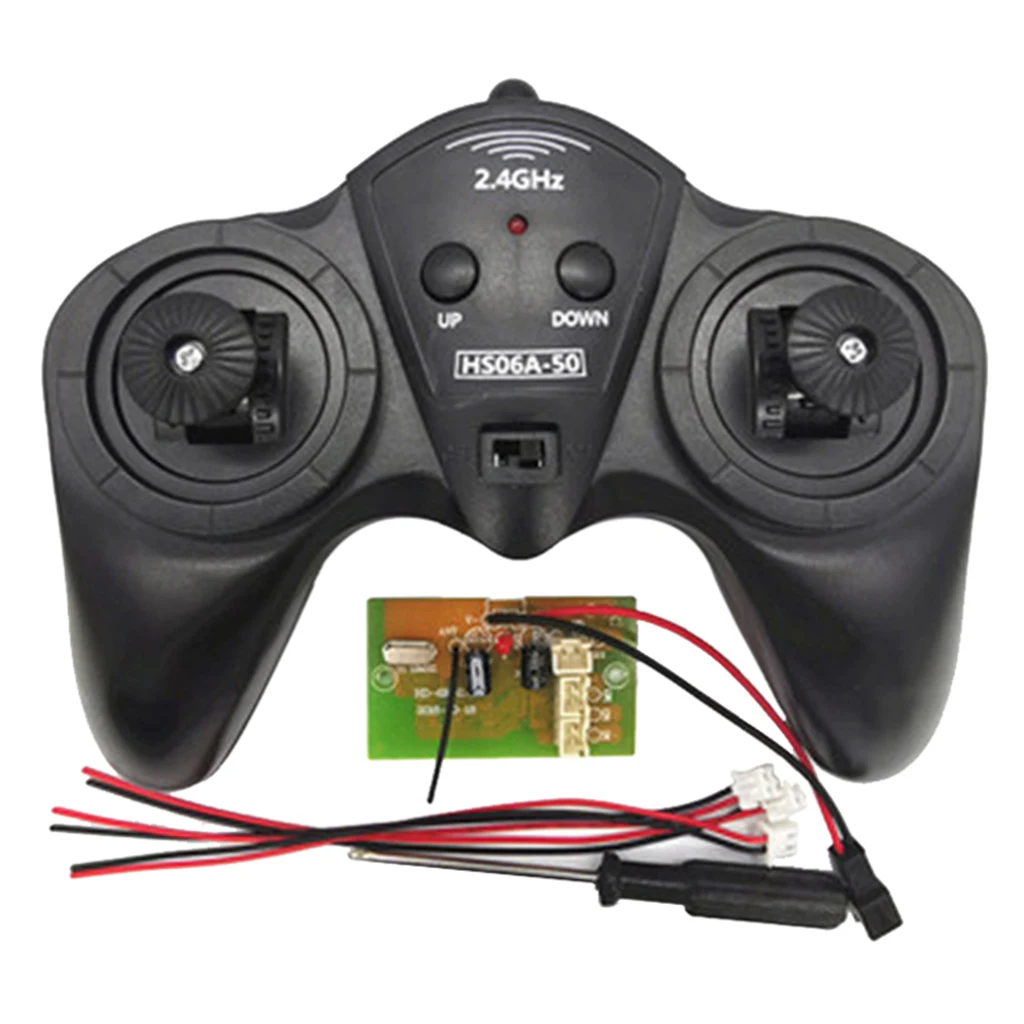 2.4G 6 Channels 12V Remote Control And Receiver Plate for RC Boat Car Toy