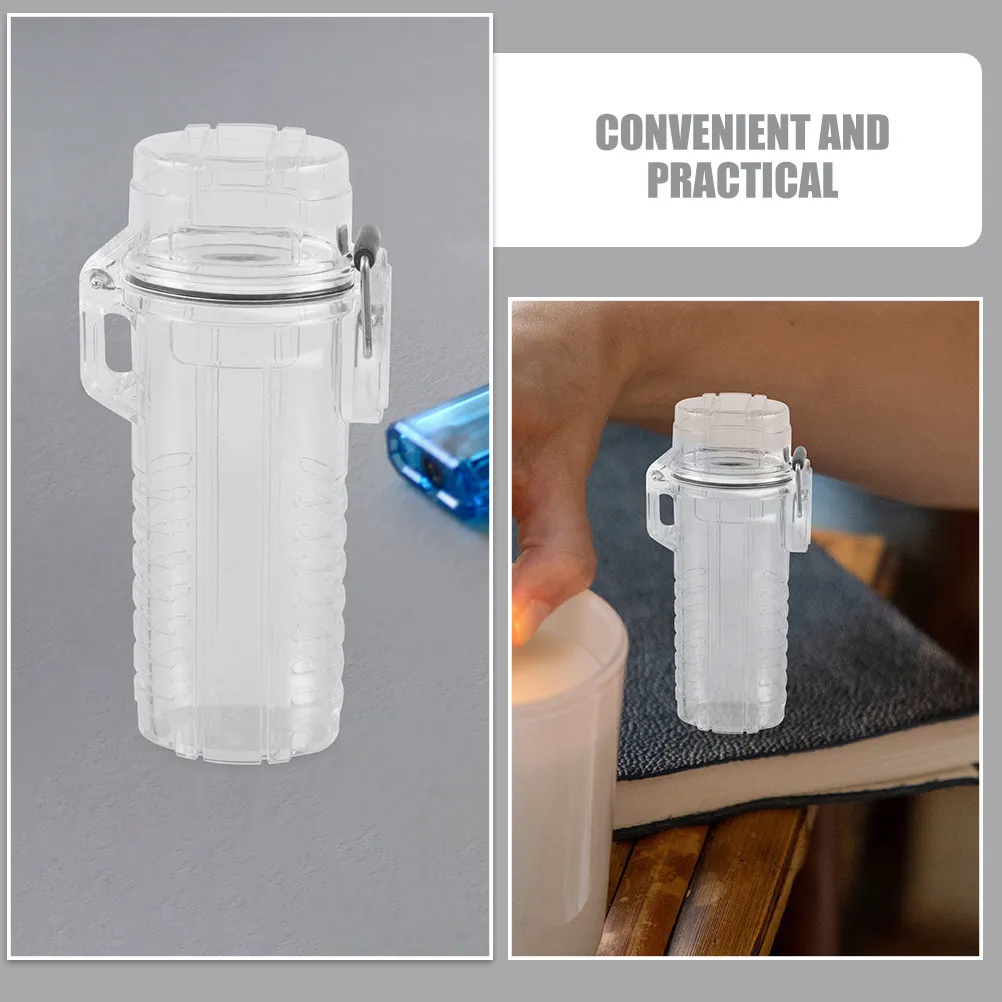 2 Pcs Lighter Organizer Case for Container Cover Cigarette Protector Travel Protective Sleeve Holder