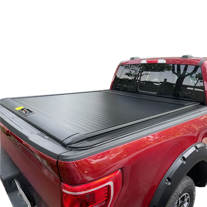 Reliable Manual Retractable Roller Shutter Tonneau Cover For Pickup Truck Bed