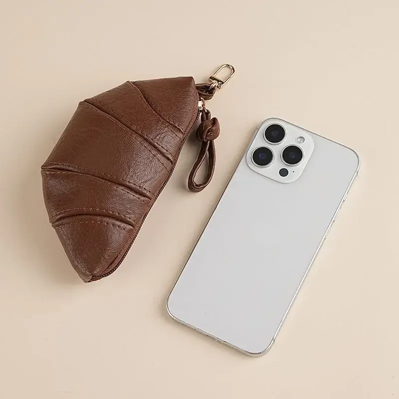 2025 New Model Hanging Neck Zero Wallet Mini Retro Key Case Versatile Lipstick Headphone Bag