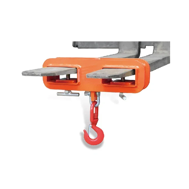 Hot Sale Safety Adjustable Forklift Attachment Fork Hook For Crane