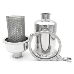 SS304 Stainless Steel Short Inline Strainer Filter Length 260mm For 38/51mm Pipeline 1.5 
