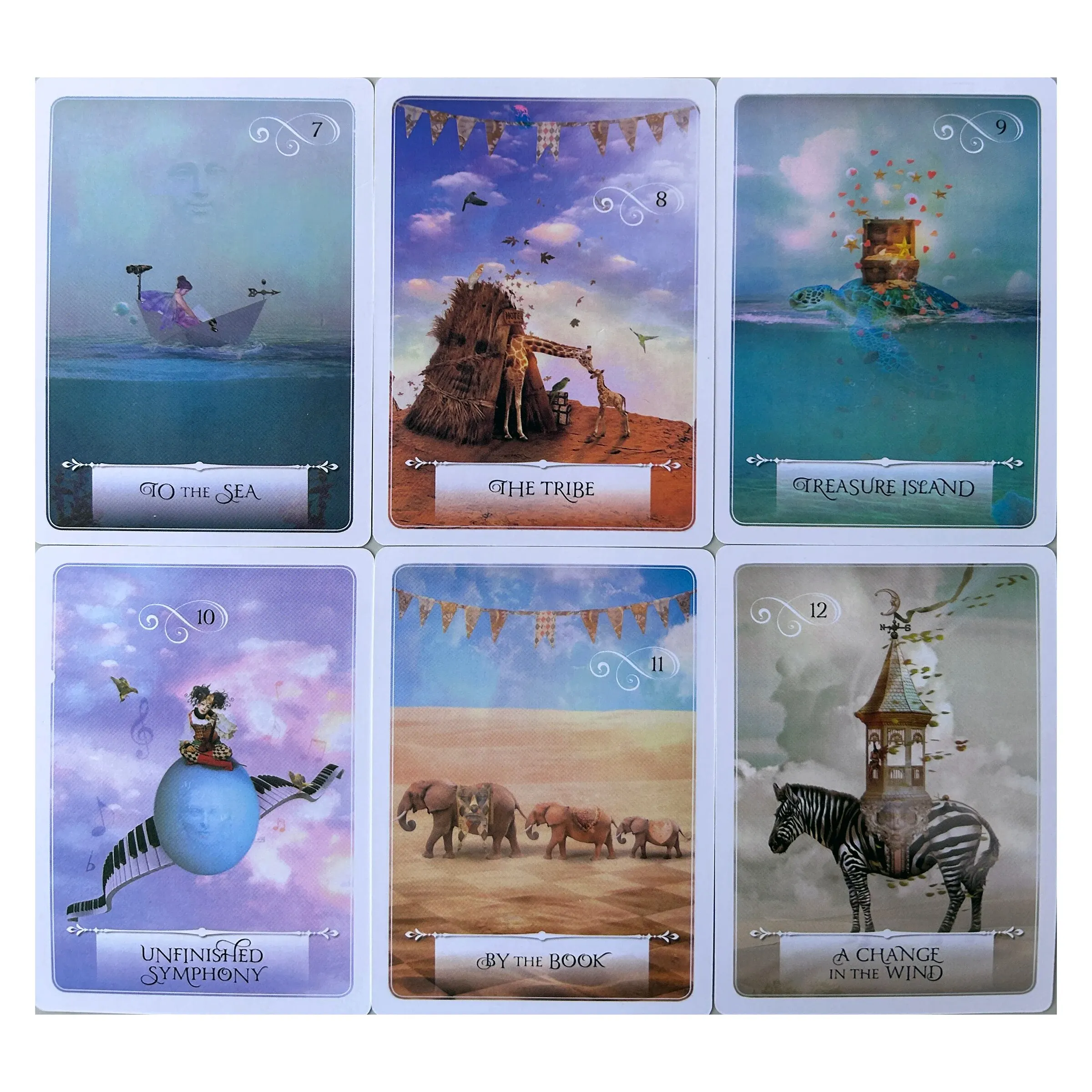 High quality oracle card deck, retro board entertainment game, essential best-selling product for outdoor camping parties