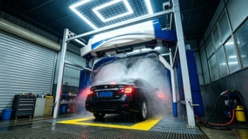 Touchless Car Wash Machine High‑Pressure Water Circulation System Eco‑Friendly Auto Washing Equipment