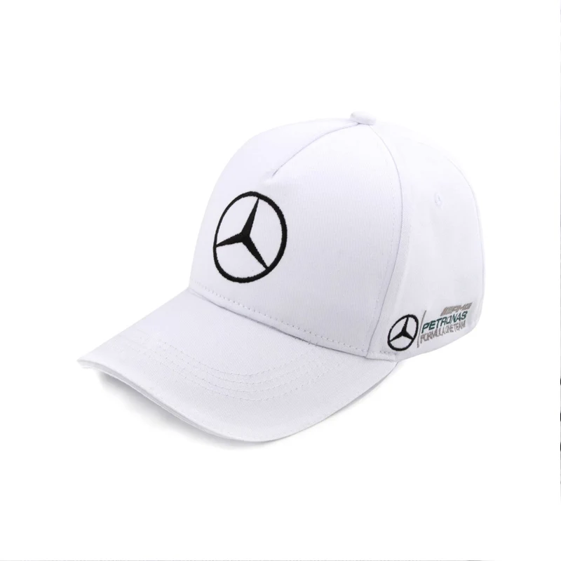 For Mercedes Benz AMG Car Emblem Embroidery Snapback Baseball Cap Spring And Autumn Outdoor Adjustable Casual Hats Sunscreen Hat