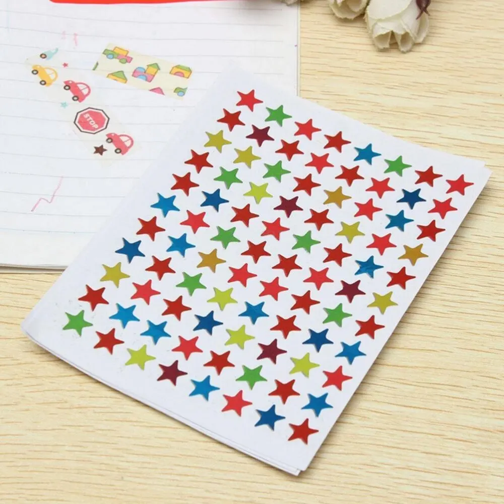 Innoveem Autocollants étoiles pour tableau de récompense – 200 autocollants colorés en forme d'étoiles de récompense pour enfants pour louer le bon travail et le bon comportement – Autocollants Innoveem Autocollants étoiles pour tableau de récompense – 200 autocollants colorés en forme d'étoiles de récompense pour enfants pour louer le bon travail et le bon comportement – Autocollants