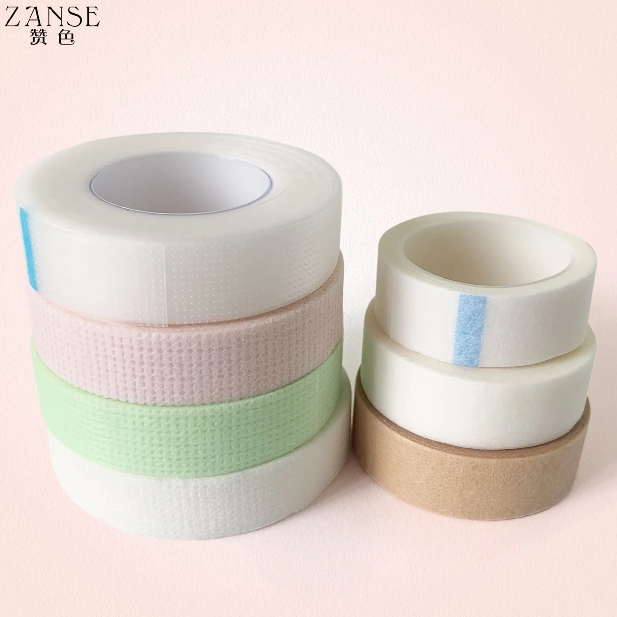 ZANSE Eyelash Extension Tape Professional Patch Under Eye Patches Colorful Tapes Breathable Lash Extension Supplies