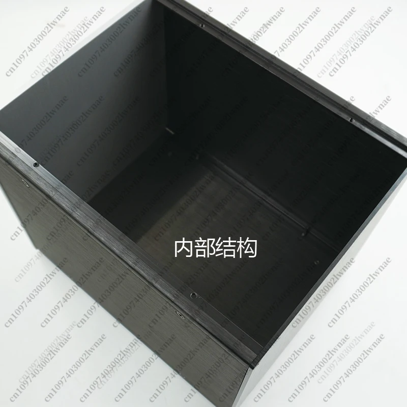 Transformer Chassis Shell,All-aluminum Multi-purpose Isolated Power Box Shell,206*206*260MM  American Standard Socket