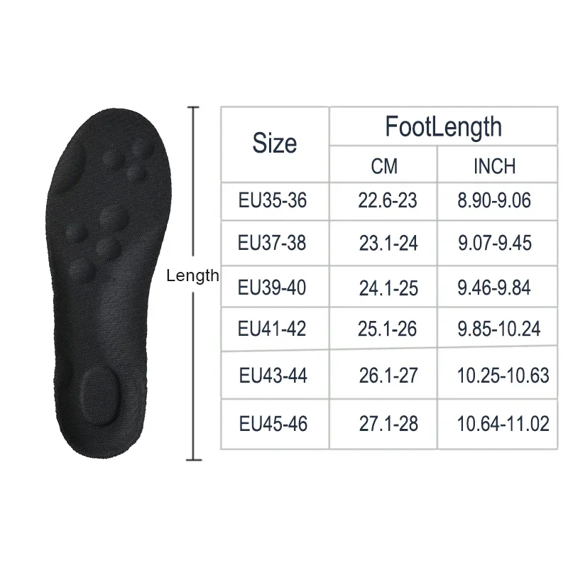 1 Paar/2 Paare/4 Paare Hochelastische Latex-Sporteinlagen Weiche Schuhpolster mit Gewölbestütze Orthopädische Einlagen Atmungsaktive Deodorant-Einlegesohlen – Detail 2