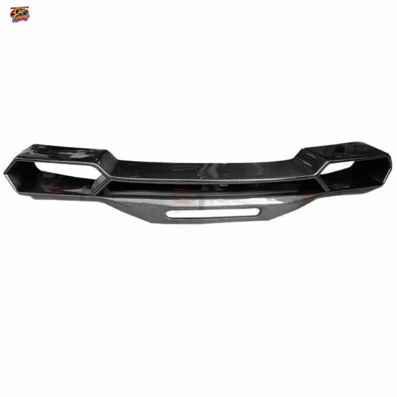 Suitable for Chevrolet Camaro sixth generation carbon fiber rear spoiler, Bumblebee Transformers modified double-layer spoiler view 5