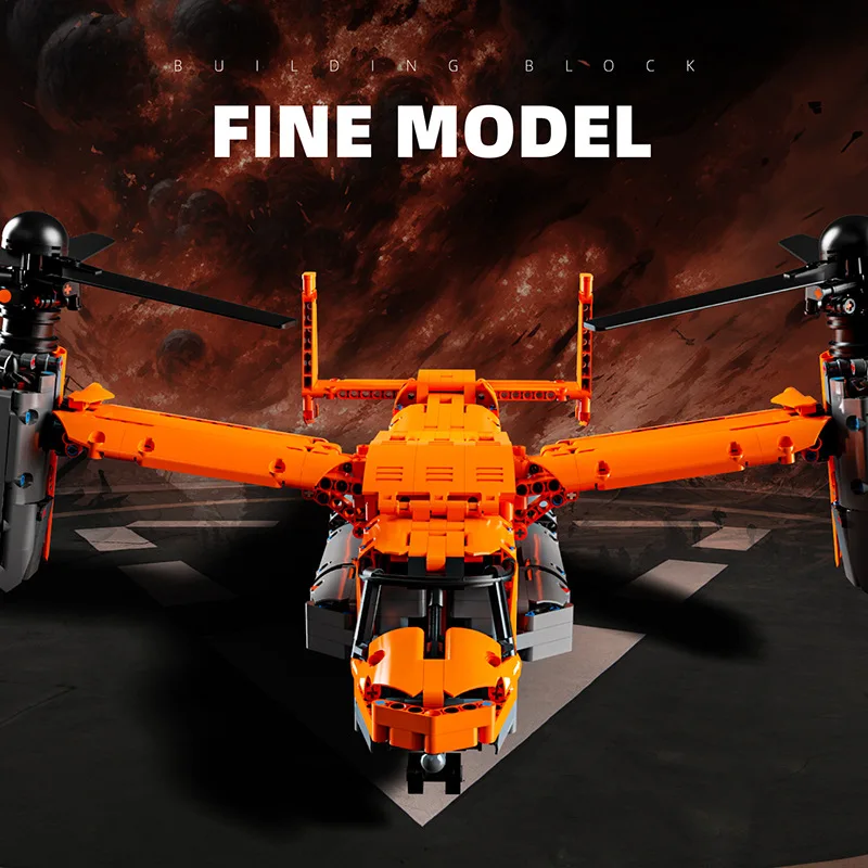 Blocs de construction pour enfants, jouet tendance, bricolage, assemblage, modèle d'avion de transport, affichage décoratif éducatif, cadeau pour enfants