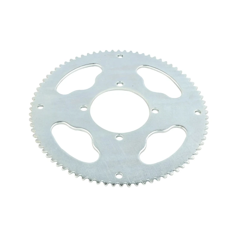 y1gd 25H Steel Rear Drive Wheel, 80 Tooth Chain Gear with 54 mm 4 Bolt Layout