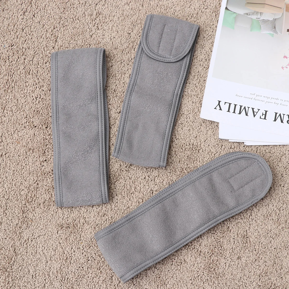 

3 шт. регулируемые женские повязки на голову, моющаяся многоразовая повязка на голову для лица для макияжа, йоги, спортивного душа, повязка для волос, эластичная лента, головной убор