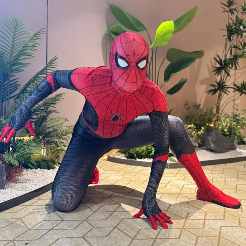 

Человек-паук Герой Экспедиция Питер Паркер Косплей Костюм Хэллоуин Косплей Вечеринка Супергерой Косплей Костюм
