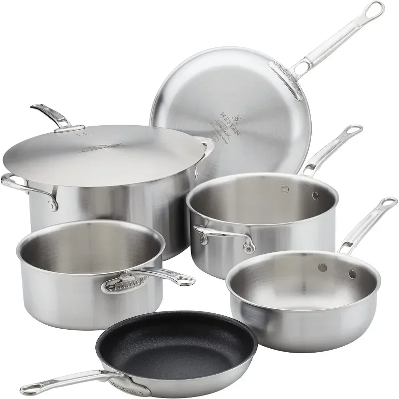 

Stainless steel cookware set, suitable for induction cookers (Kitchen,Dining & Bar) cookware set