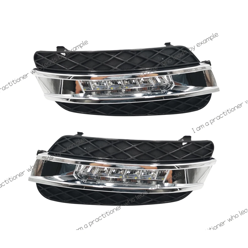 

CSCSNL DRL Daytime Running Lights Fog head Lamp cover For Mercedes Benz ML350 W164 ML280 ML300 ML320 2006 2007 2008 2009