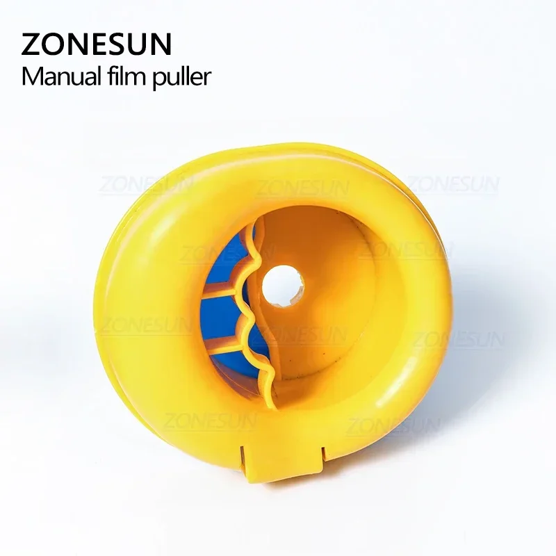 ZONESUN Hand Held Plastic Stretch Film Handle Manual Film Wrapping Tools PP Texture Reusable Film Wrapping Tools