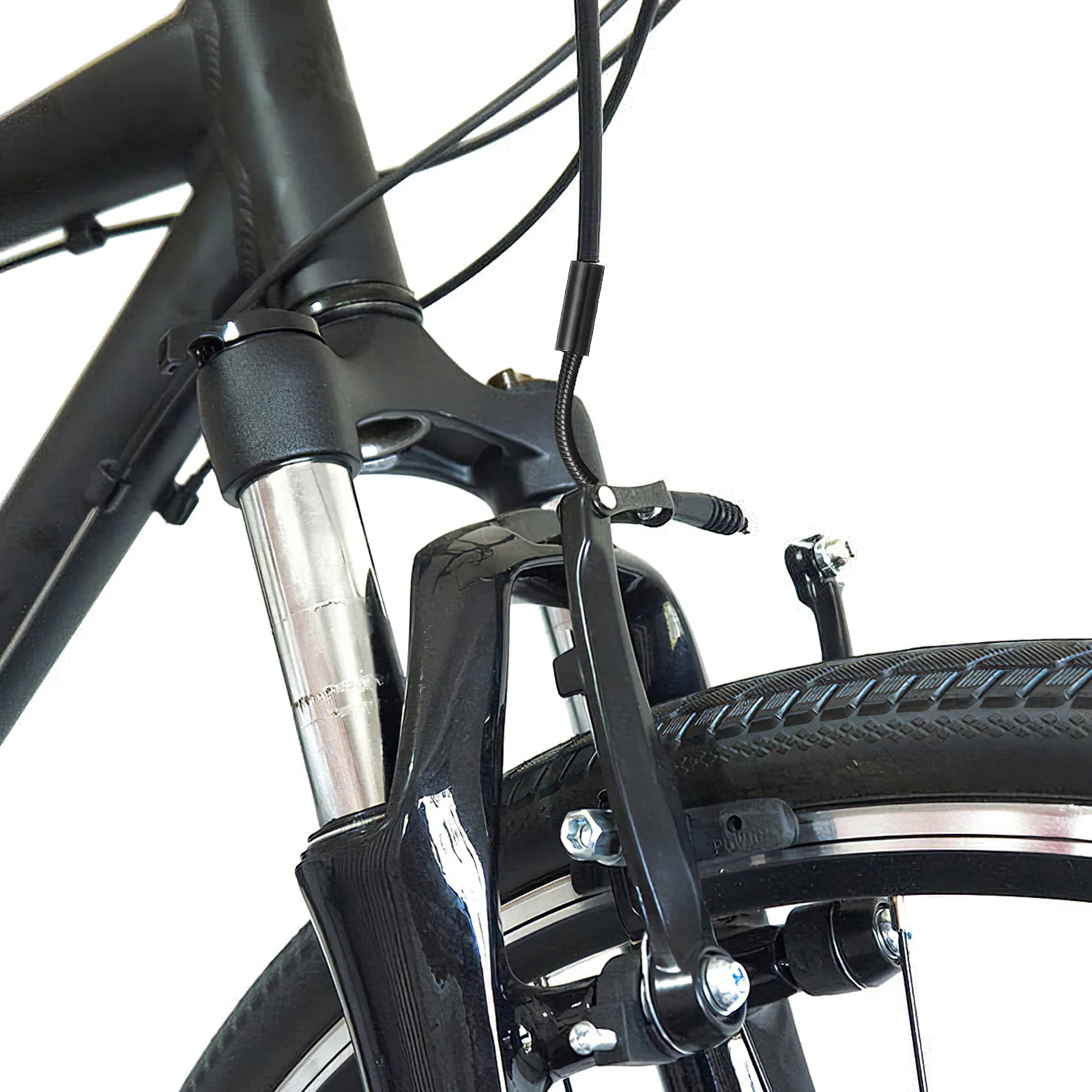 2Pcs Elbow Tube Professional Durable Flexible Inner Line Tube Smooth Wear-Resistant Mountain Road Folding Bike Brake