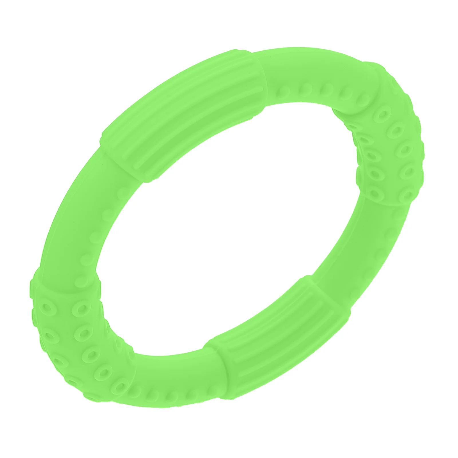 1Pcs Baby Silicone Teether Bracelet Safe Soft Infant Chewing Ring Molar Teething Soother Bracelet Teether Toy Infant Molar Toy