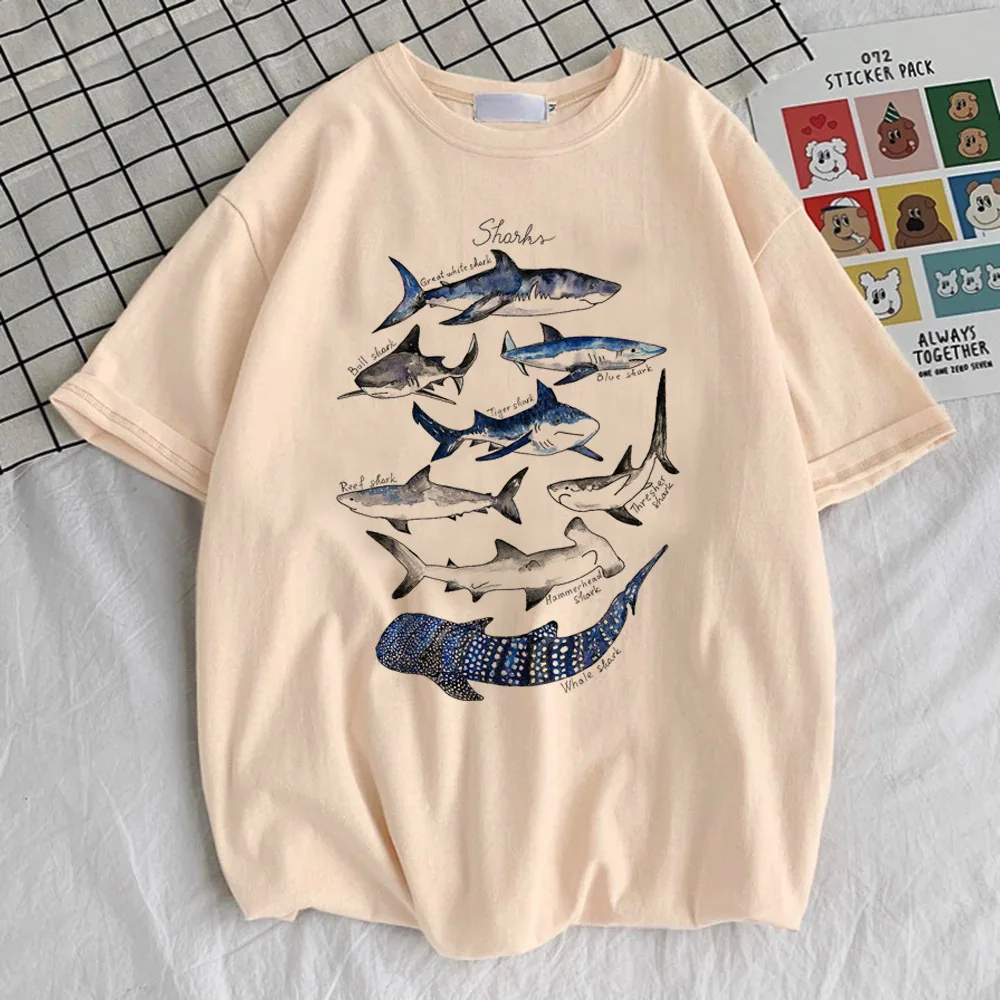 Whales Girl Grunge Kawaii Graphic Retro Gothic Korean Clothes Pastel Korean Clothes Classic Breathable Colorful Vintage