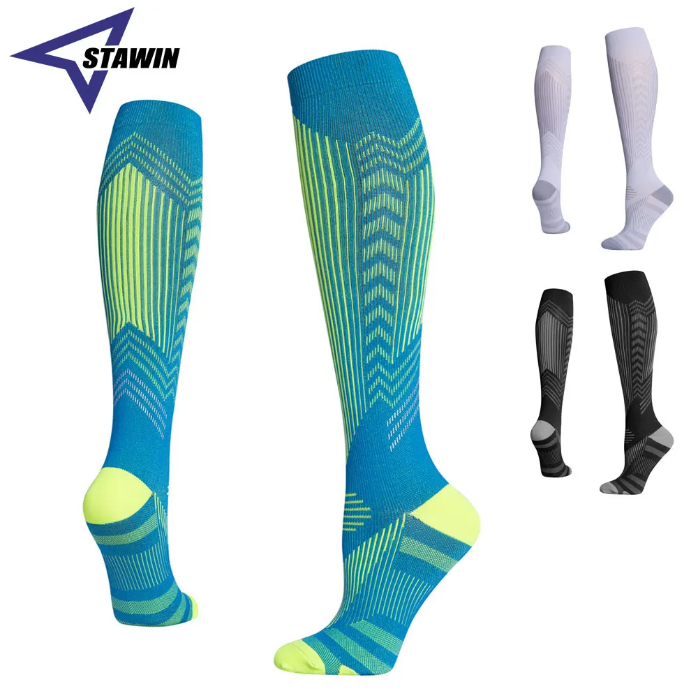 

1 Pair Compression Socks Knee High Varicose Veins Stockings Men Women Sport Socks Anti Fatigue Pain Relief Compression Stockings