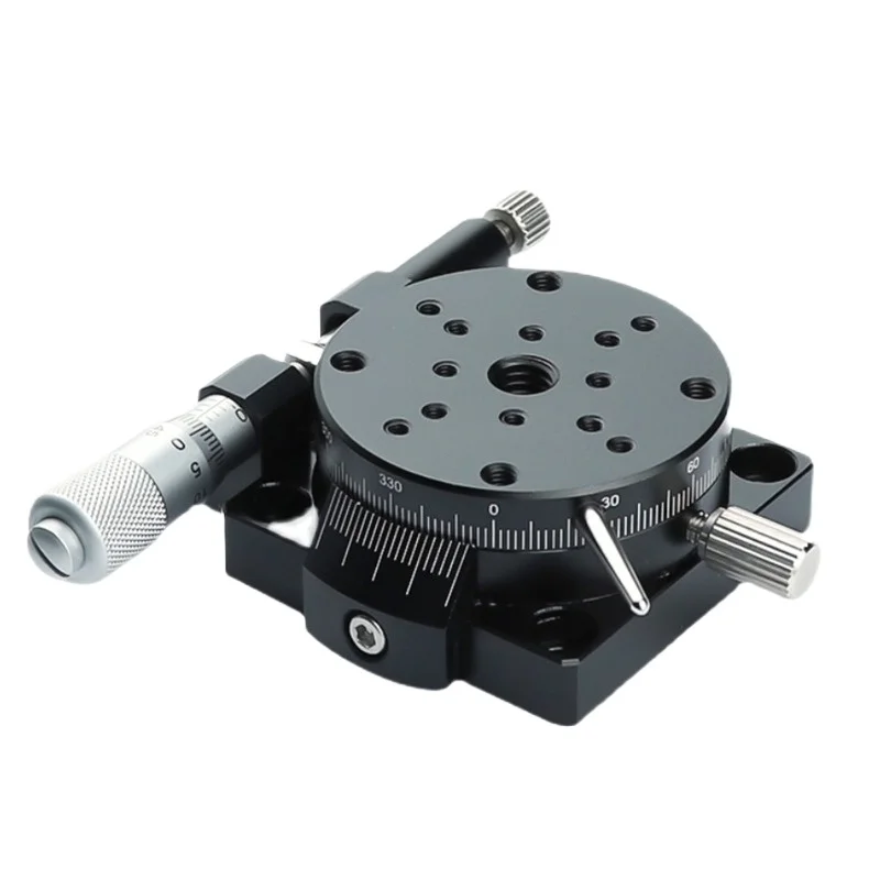 For R-axis Rotary Slide RS/RSP60/90 High-precision Angle, Manual Displacement Platform Table