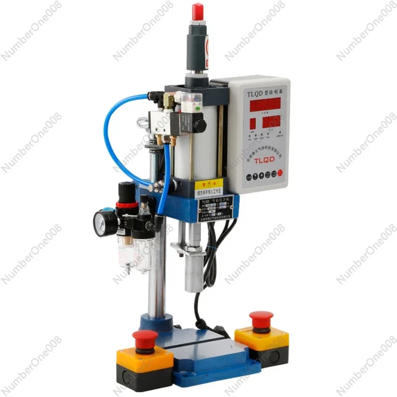 Pneumatic Press Punching Machine Adjustable Force 200KG Pneumatic Puncher High Precision Riveting Machine