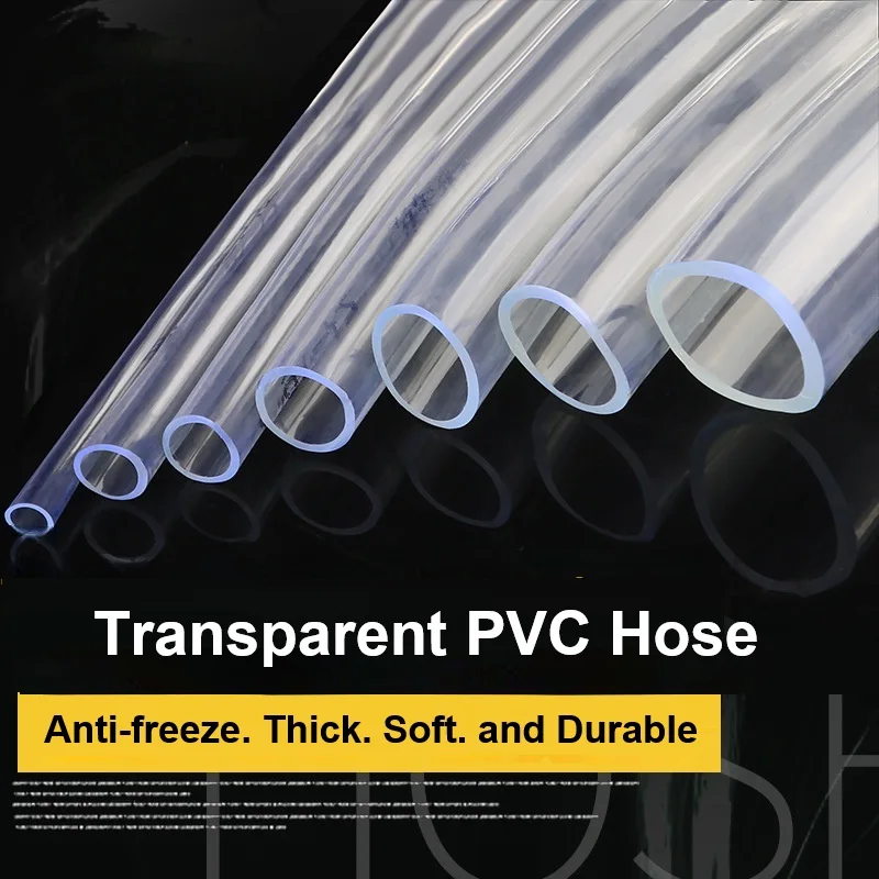 Pump Pumping Pipe Transparent PVC Hose Thickening Aquarium Antifreeze Tubing 8mm 12mm 20mm