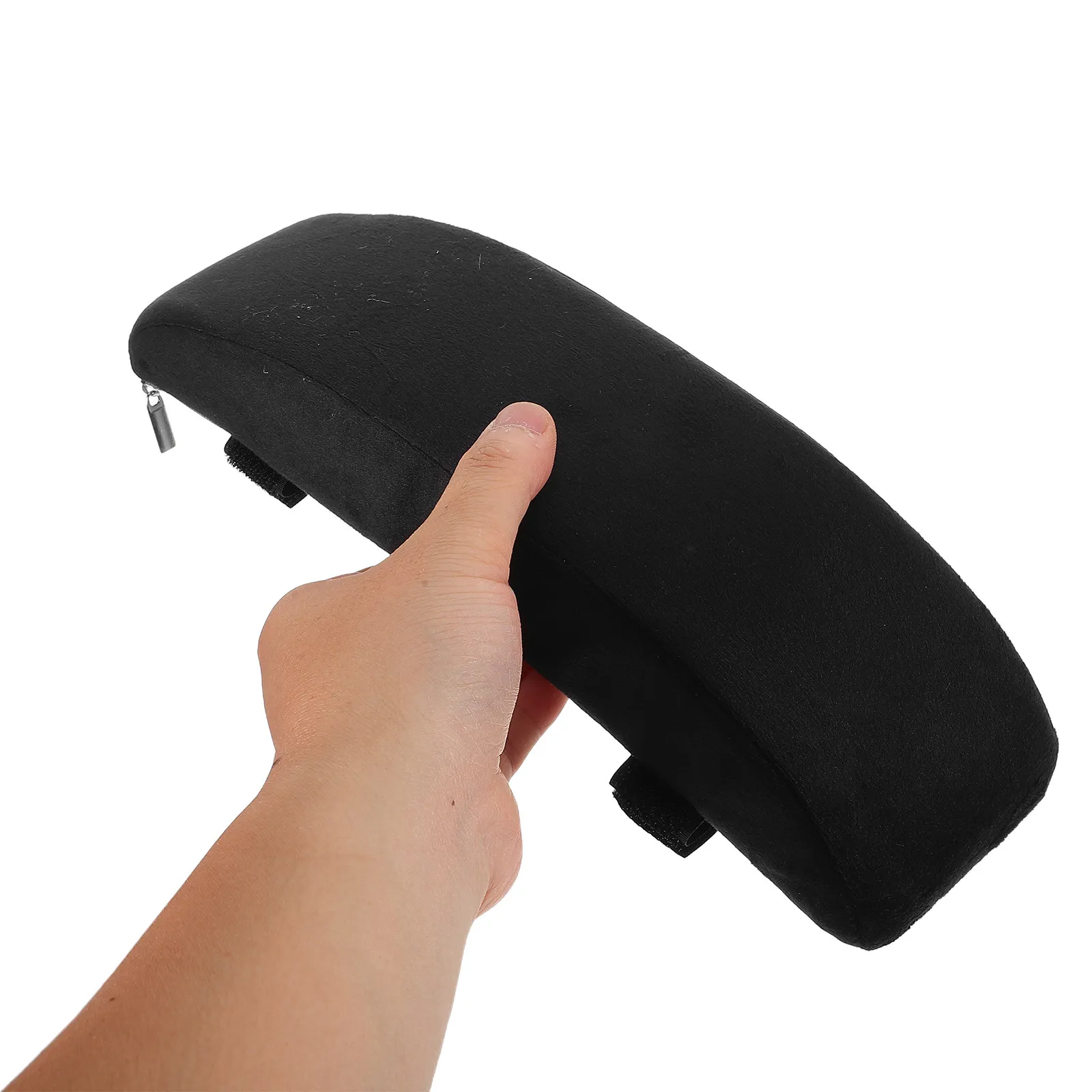 1Pair Soft Armrest Cushions High Density Foam for Folding Chairs Outdoor Camping Beach Loungers Office Gaming Desks Easy Install