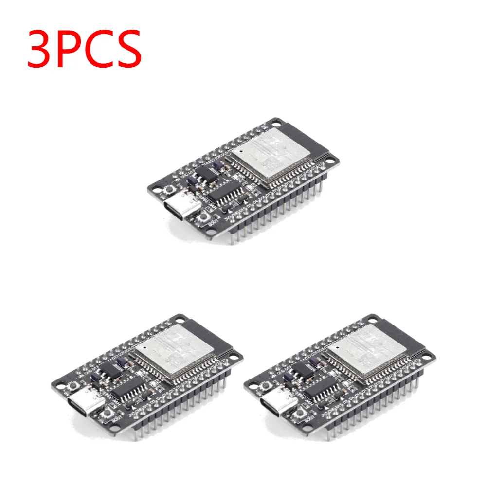 1-6PCS ESP32 Entwicklungsboard WROOM-32D Entwicklungsboard Drahtloses WiFi Bluetooth Extrem geringer Stromverbrauch für Smart Home