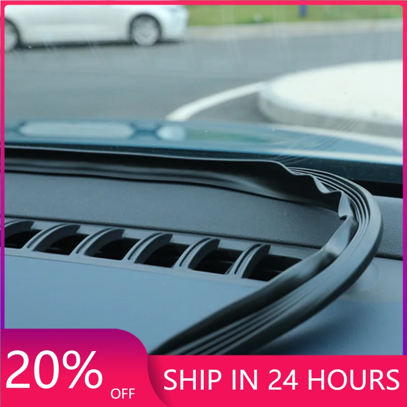 NEW1 For Byd Atto 3 Ev Yuan Plus Sealing Windshield Sealing Board Soundproof Automobile Rubber Strip Instrument Panel Seal Strip