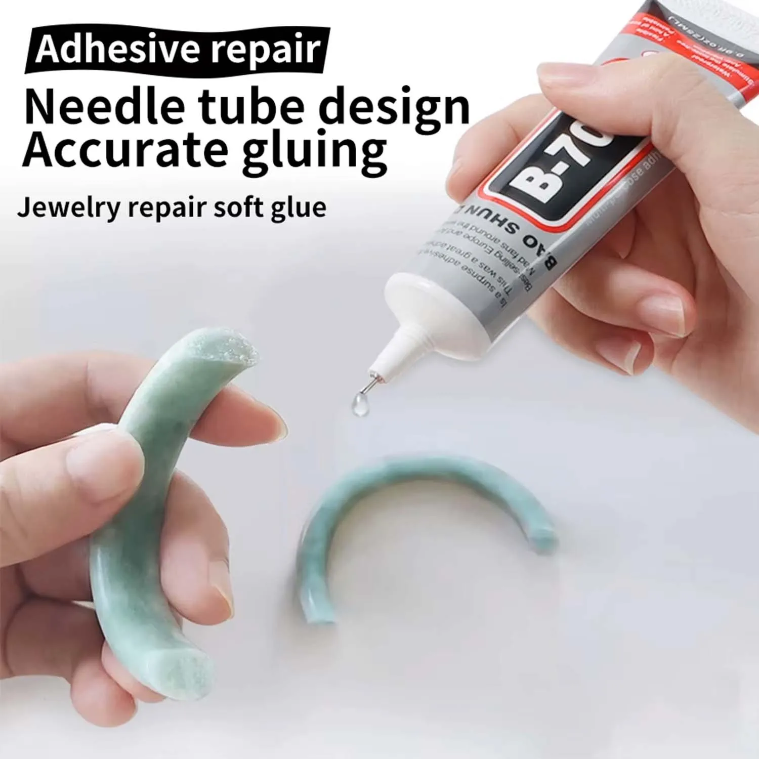 b7000 Universal Glass Plastic DIY Adhesive With Precision Applicator B7000 PLUS Upgraded Transparent Phone Screen Repair Glue