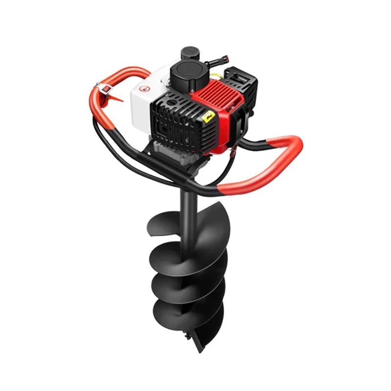 78CC, 9800 об/мин, 3800 Вт, двухтактный многофункциональный бензиновый сверлильный станок, используемый для посадки/ледовой поверхности/копания отверстий