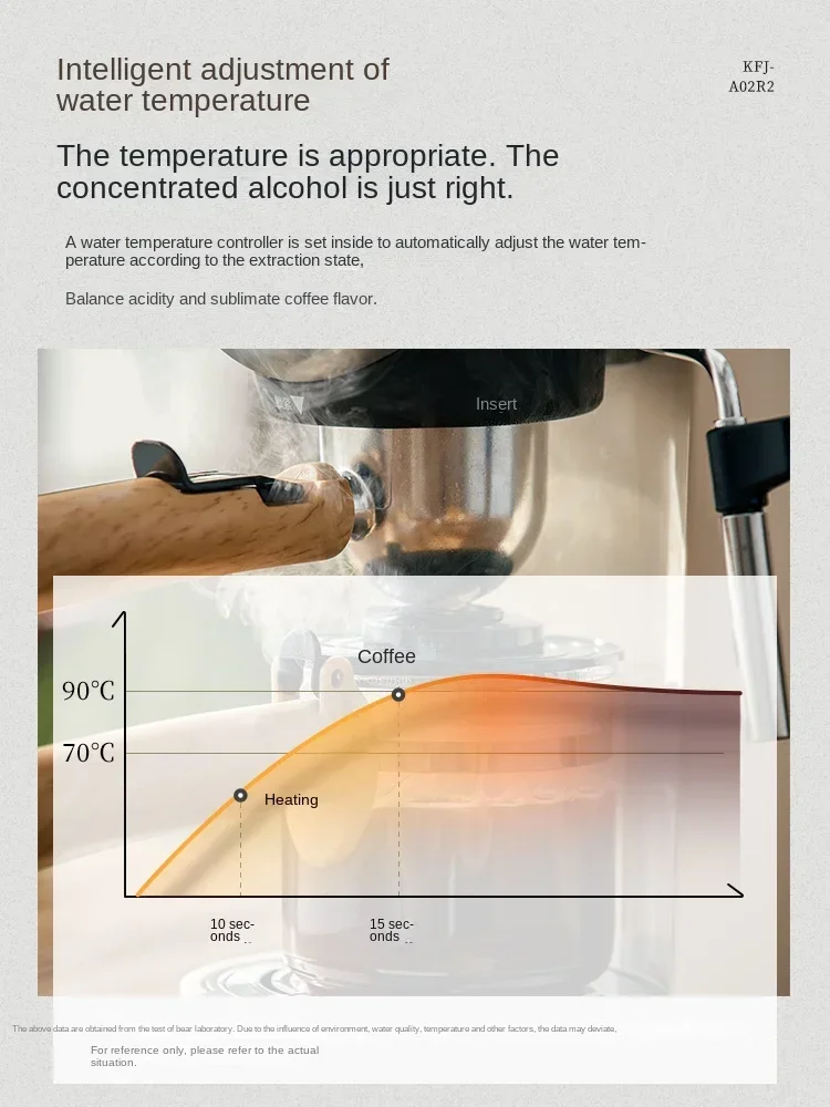 Máquina de café semiautomática italiana pequeña para oficina, cafetera todo en uno, cafetera molida manual americana de 220V