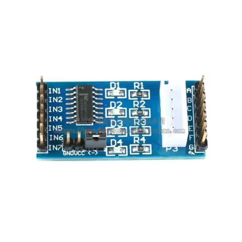 

ULN2003 Five Wire Four Phase Stepper Motor Drive Board Module 51 Microcontroller/AVR