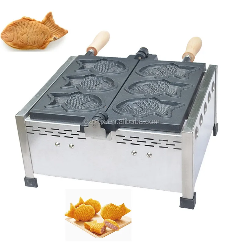 

Новая машина для приготовления тортов и тайяки с красной фасолью, газовая машина для приготовления рыбных вафель и закусок