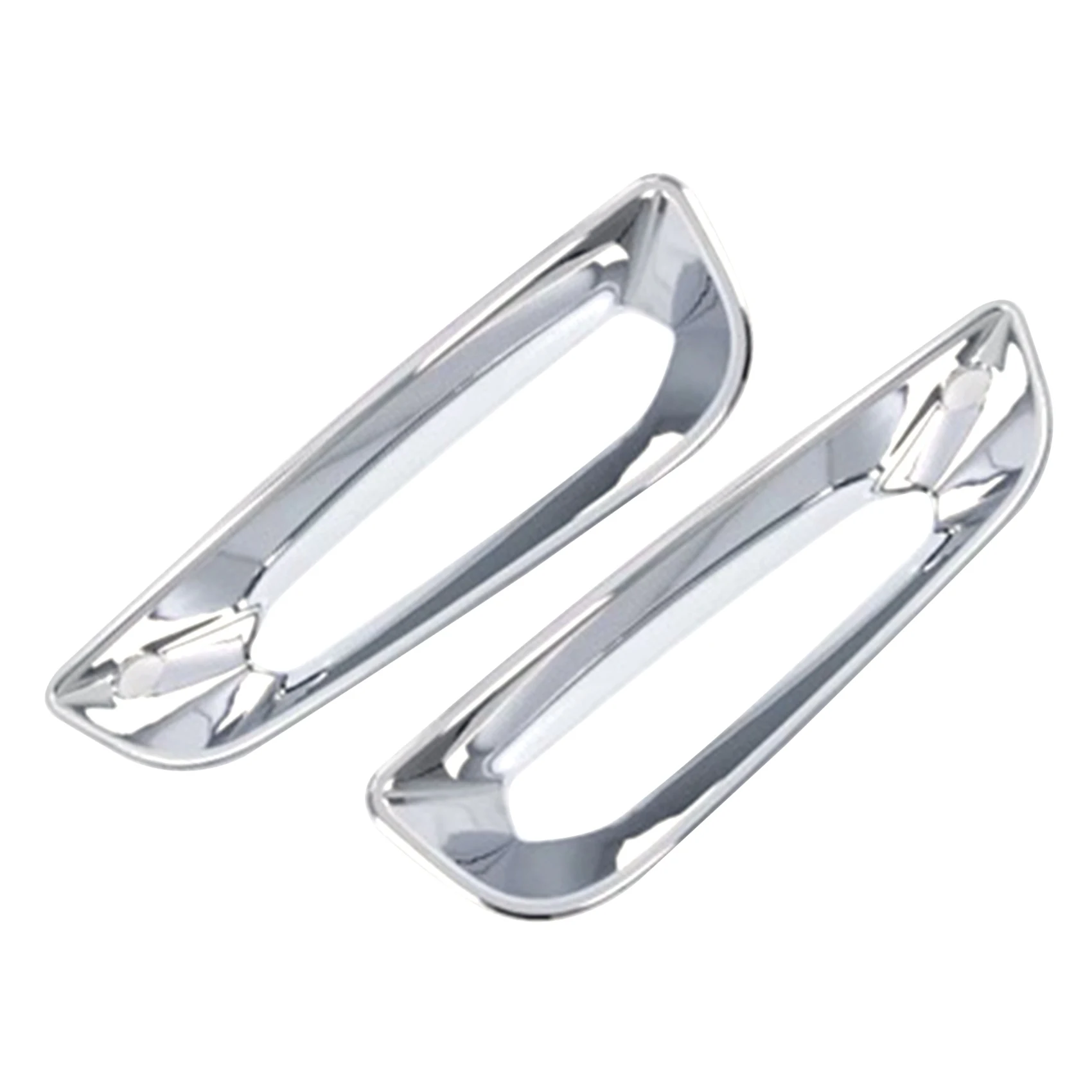 Front Fog Lights Foglight Lamp Cover Trim 2 Pcs / Set Fit for -BMW X3 G01 2018 2019 2020 ABS Chrome Exterior