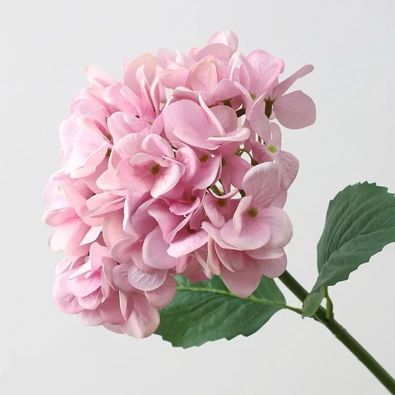 

4Pc/lot Moisturizing Hydrangea Real Touch Artificial Flowers Wedding Decor Party Table Bouquet Home Decor Fake Flowers Hydrangea