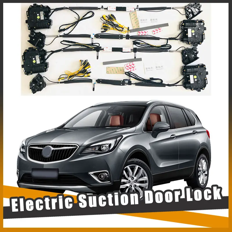 

For Buick Envision 2019~2024 Car Soft Close Door Latch Pass Lock Actuator Auto Electric Absorption Suction Silence Closer