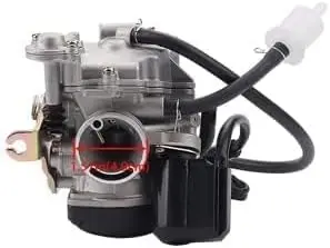 50cc GY6 Carburetor for Taotao 49cc 50cc 4-Stroke 18mm Big Bore 139QMB 139QMA PD18J Engines ATV Go Kart Scooter Mopeds Quads