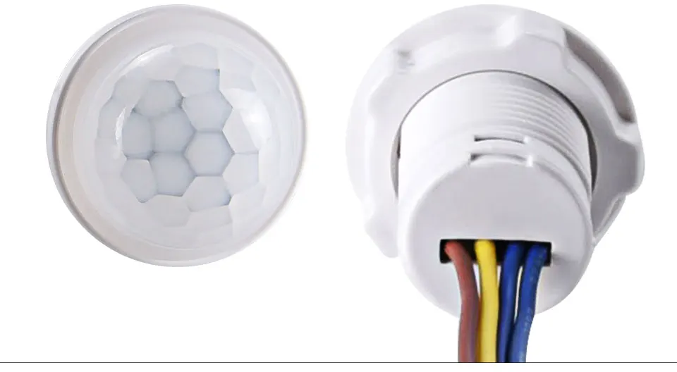 PIR-Bewegungsmelder Intelligenter Schalter für Innen- und Außenbereich Infrarot-Lichtsensor 110V 220V Zeitverzögerungsmodus Einstellbarer Beleuchtungsschalter – Detail 7