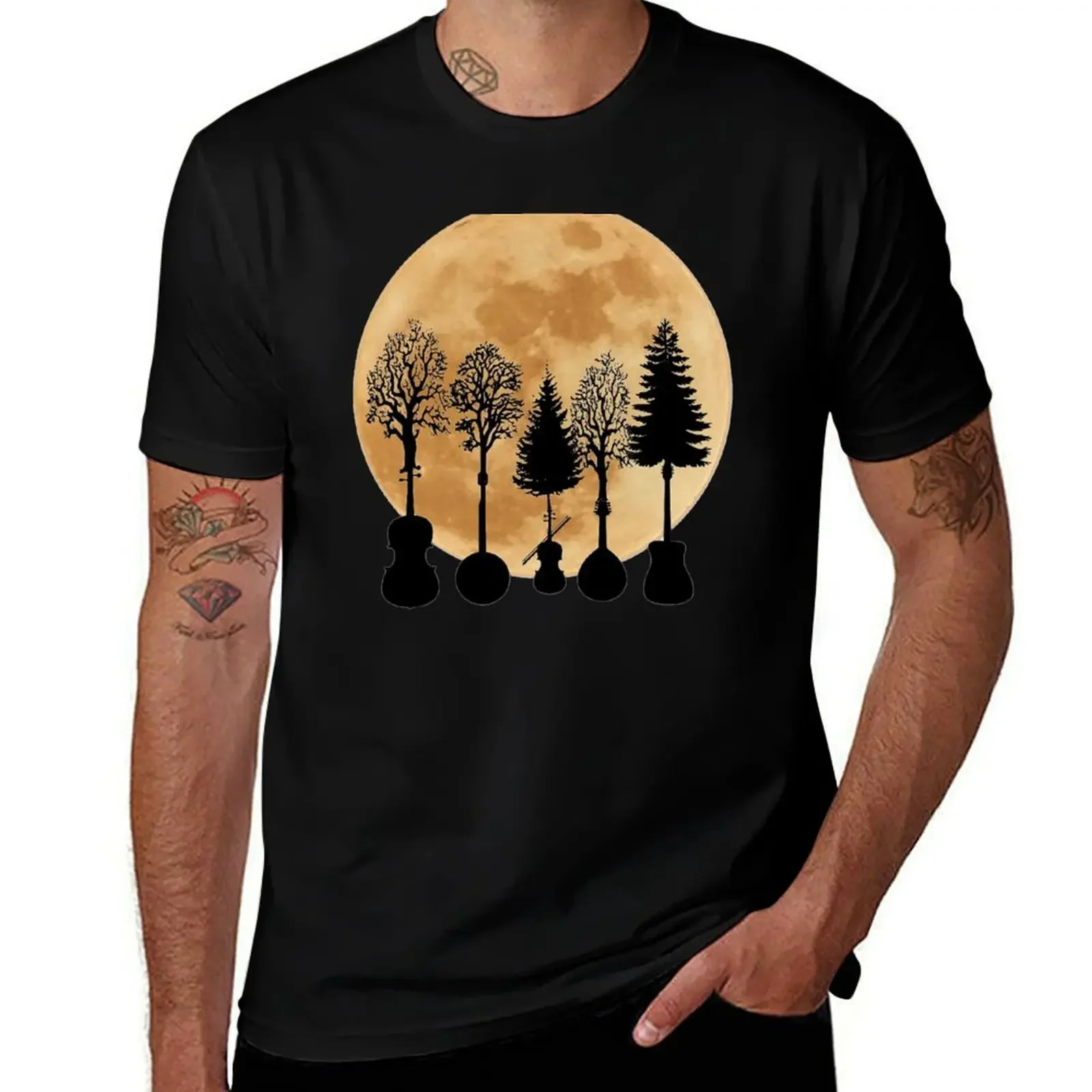 Moonlight Symphony T-Shirt cotton graphic tees anime t shirts graphics t shirts men