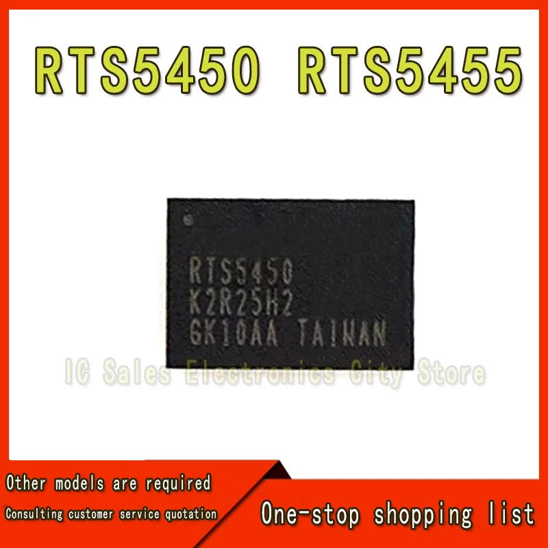 (1piece)100% New RTS5450 RTS5455 RTS5450-GR RTS5455-GR QFN-46 Chipset